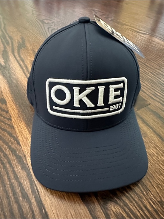 Okie Other - Okie Men's New Navy Mesh-Back Ball Cap Trucker Hat NWT